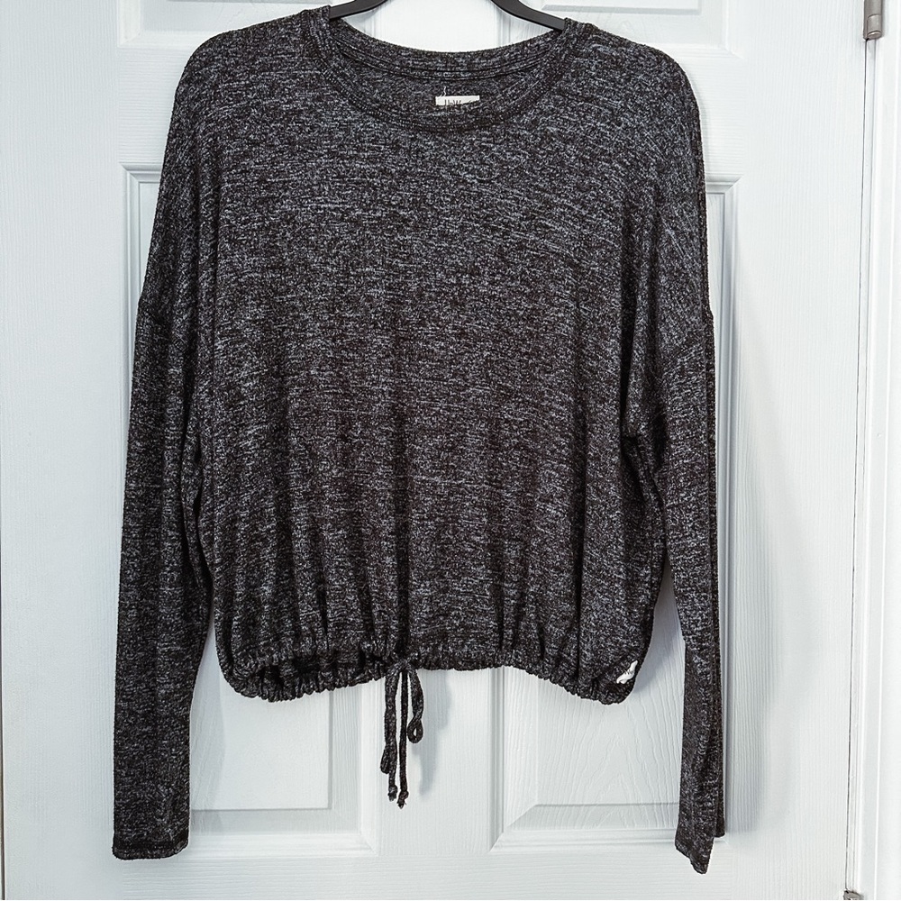 UpWest | Long Sleeve Tie-Waist Top | M